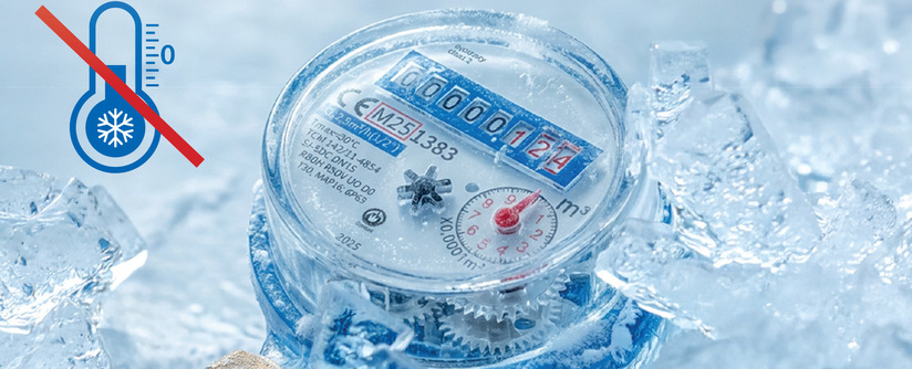 Chraňte své vodoměry před mrazem